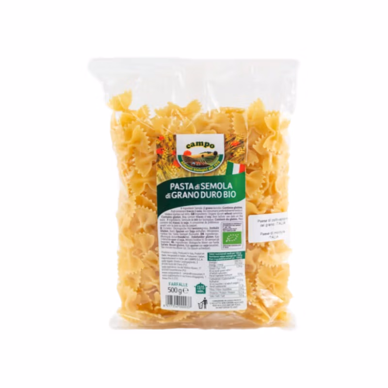 Farfalle z bielej tvrdej pšenice 500 g