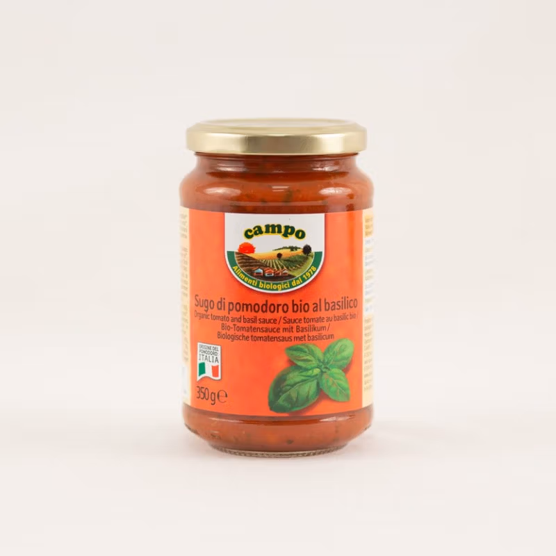 BIO paradajková omáčka s bazalkou 350 g