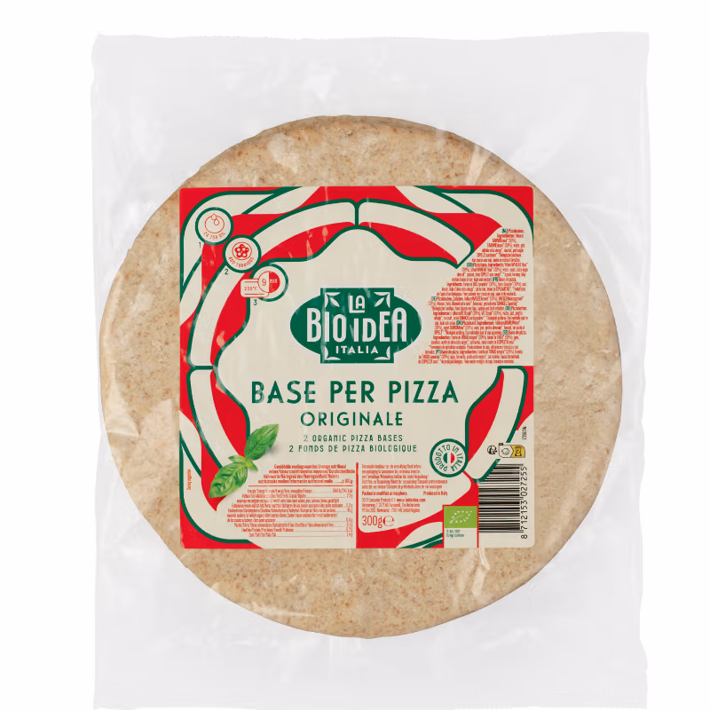 BIO pizza základ LBI – klasický 2 ks