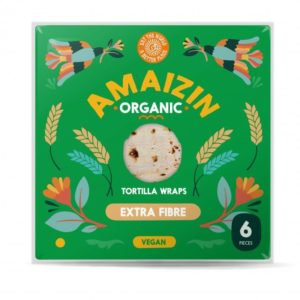 BIO tortilla placky Amaizin – extra vláknina 240 g