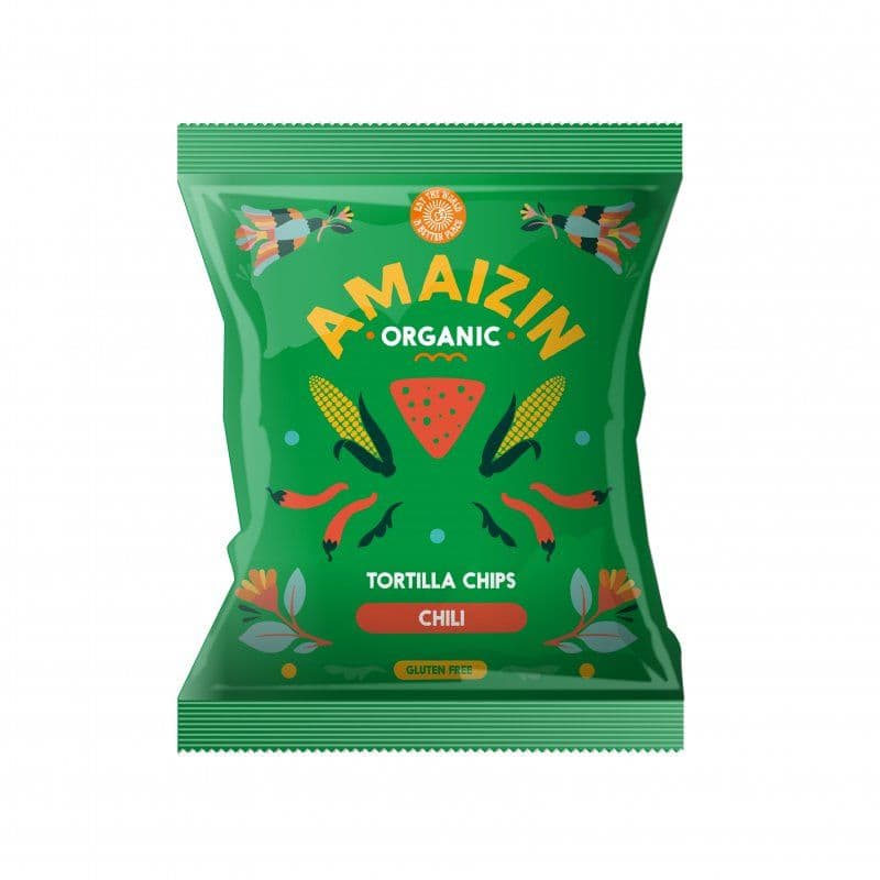 BIO kukuričné lupienky – chili 75 g