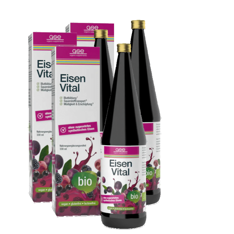Železo – tekutý komplex (Bio) 3 x 330 ml
